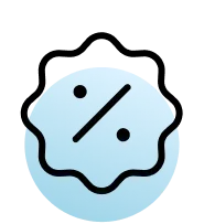 Features icon discount Features icon discount